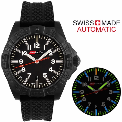 Isobrite ISO722 Executive Series (T100 Tritium Illuminated) Mens Automatic Watch