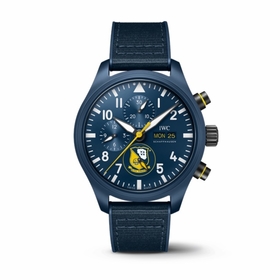 IWC IW389109 Pilot Chronograph Blue Angels Mens Chronograph Automatic Watch