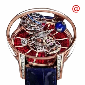 Jacob & Co. AT800.40.BD.BR.BGE4A Astronomia Unisex Hand Wind Watch