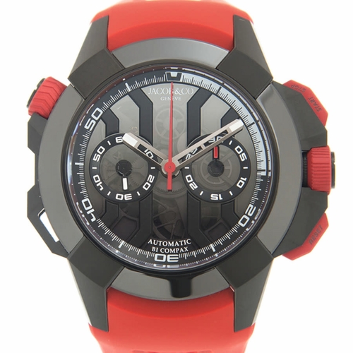 Jacob & Co. EC31321SBBBBHD4D Epic X Chrono Unisex Chronograph Automatic Watch