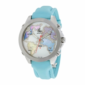 Jacob & Co. JC-123 Five Time Zone Ladies Quartz Watch