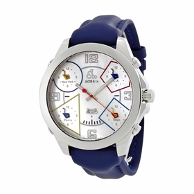 Jacob & Co. JC-28 Five time Zone Mens Quartz Watch