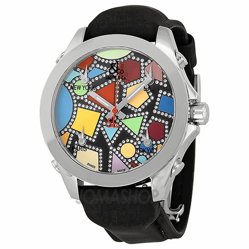 Jacob & Co. JC113DA Five Time zone Unisex Quartz Watch