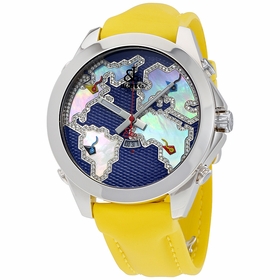 Jacob & Co. JC124 Five Time Zone Mens Quartz Watch