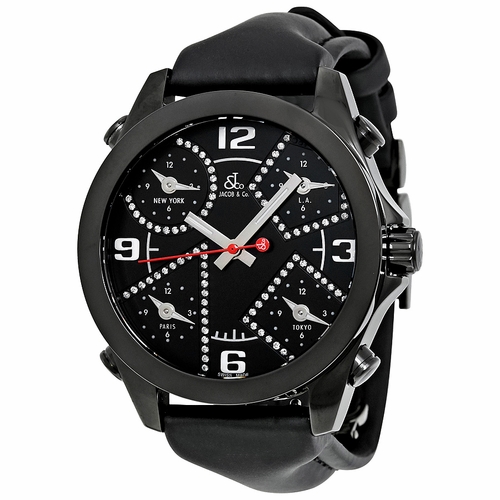 Jacob & Co. JCM-2BCDA Five time Zone Unisex Quartz Watch