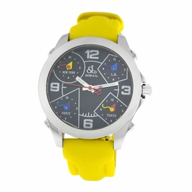 Jacob & Co. JCM29Y Five 5 Time Zone Unisex Quartz Watch