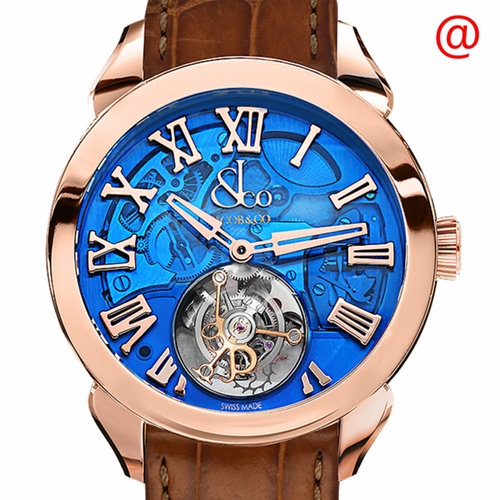 Jacob & Co. PT52040NSQBA Palatial Unisex Hand Wind Watch