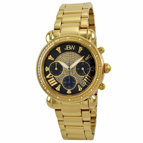 JBW JB-6210-B Victory Ladies Chronograph Quartz Watch
