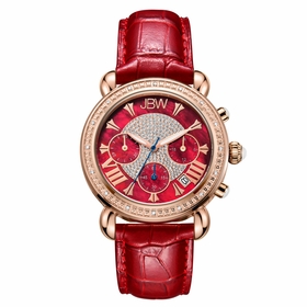 JBW JB-6210L-W Victory Ladies Chronograph Quartz Watch