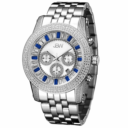 JBW JB-6219-B Krypton Mens Chronograph Quartz Watch