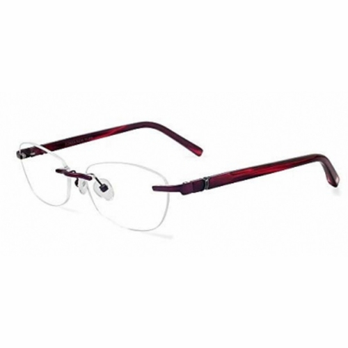 Jones New York J479-BURGUNDY-52  Unisex  Eyeglasses
