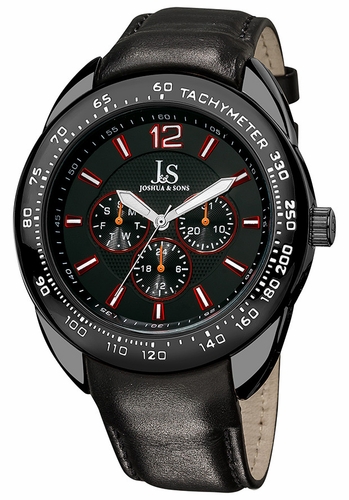 Joshua and Sons JS-45-BK  Mens Quartz Watch