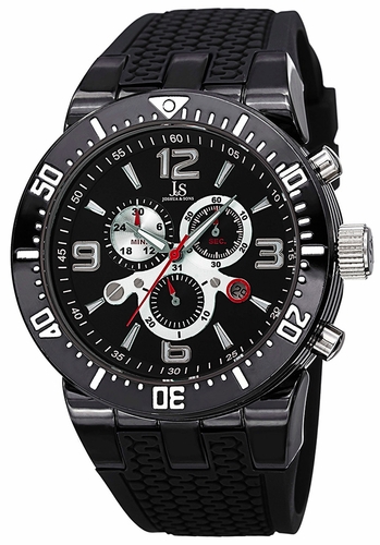 Joshua and Sons JS55BK  Mens Chronograph Quartz Watch