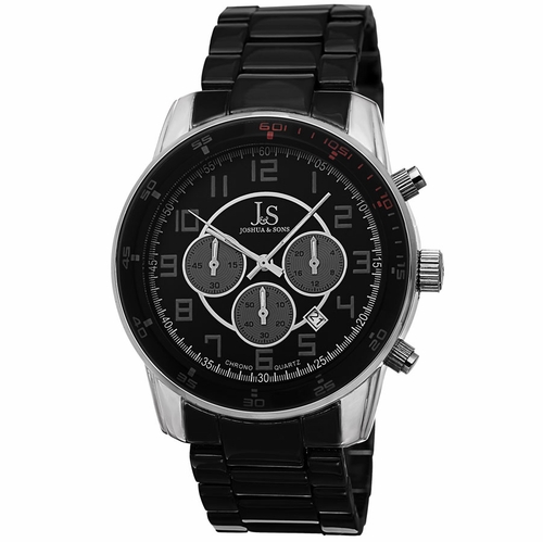 Joshua and Sons JS67SSB  Mens Chronograph Quartz Watch