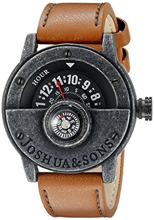 Joshua and Sons JX116BKBR  Mens Quartz Watch