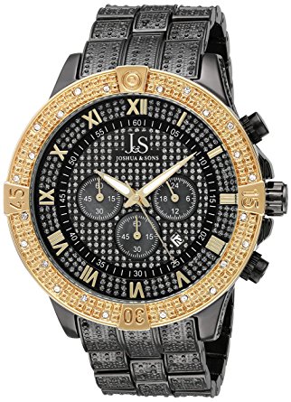 Joshua and Sons JX121BKYG  Mens Chronograph Quartz Watch