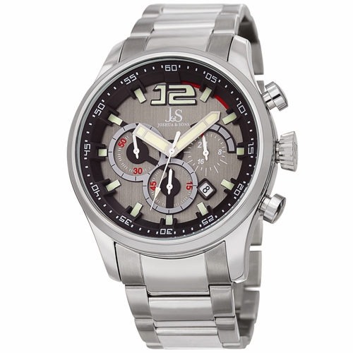 Joshua and Sons JX134SSBK  Mens Chronograph Quartz Watch