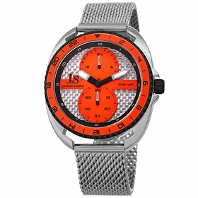 Joshua and Sons JX136OR Military Time Mens Quartz Watch