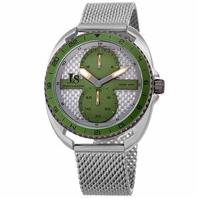 Joshua and Sons JX136SSGN Military Time Mens Quartz Watch