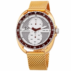 Joshua and Sons JX136YG Military Time Mens Quartz Watch