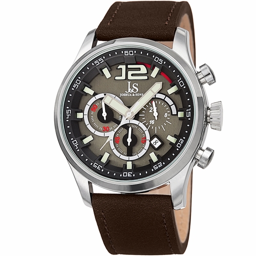 Joshua and Sons JX137BR  Mens Chronograph Quartz Watch