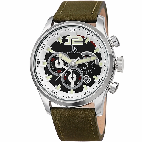 Joshua and Sons JX137GN  Mens Chronograph Quartz Watch