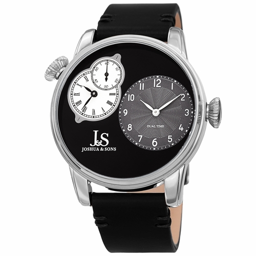 Joshua and Sons JX142SSBK  Mens Quartz Watch