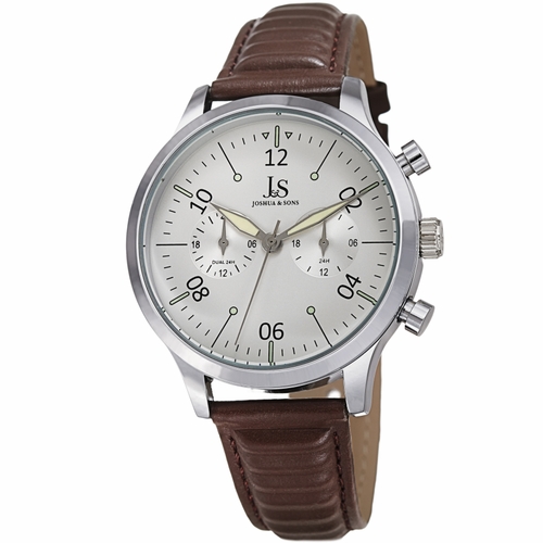 Joshua and Sons JX146SSBR  Mens Quartz Watch