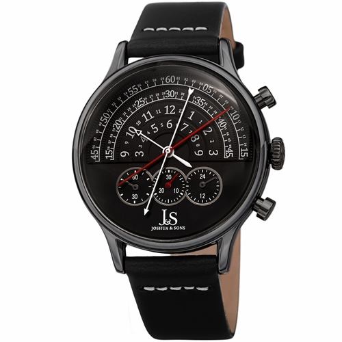 Joshua and Sons JX152BK  Mens Chronograph Quartz Watch