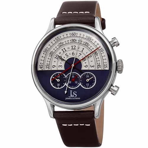 Joshua and Sons JX152BU Mens Chronograph Quartz Watch Joshua and Sons JX152BU Mens Chronograph Quartz Watch