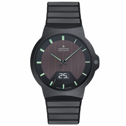Junghans 018/1938.44 Force Mens Solar Quartz Watch Junghans 018/1938.44 Force Mens Solar Quartz Watch