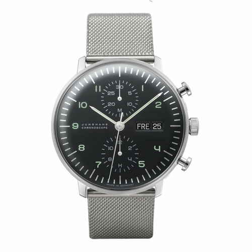 Junghans 027/4500.44 Max Bill Chronoscope Mens Automatic Watch Junghans 027/4500.44 Max Bill Chronoscope Mens Automatic Watch