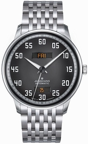Junghans 027/4722.45 Meister Driver Day Date Mens Mechanical with Automatic Lift Watch Junghans 027/4722.45 Meister Driver Day Date Mens Mechanical with Automatic Lift Watch