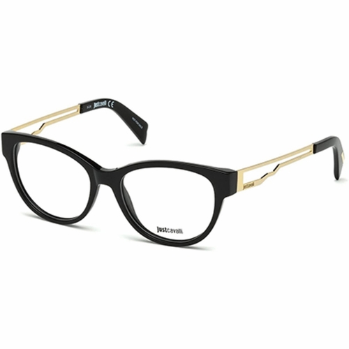 Just Cavalli JC0802 001 52 Ladies Eyeglasses Just Cavalli JC0802 001 52 Ladies Eyeglasses