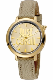 Just Cavalli JC1L007L0025 Logo Ladies Quartz Watch