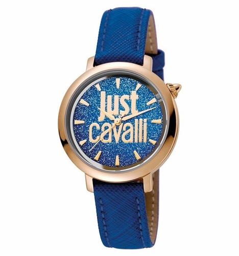 Just Cavalli JC1L007L0035 Logo Ladies Quartz Watch