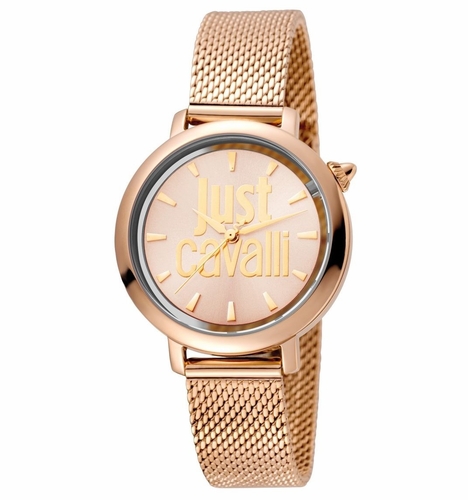 Just Cavalli JC1L007M0075 Logo Ladies Quartz Watch