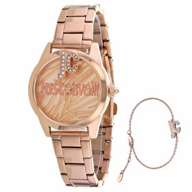 Just Cavalli JC1L099M0075 Logo Ladies Quartz Watch