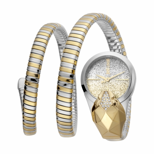 Just Cavalli JC1L114M0065 Glam Snake Ladies Quartz Watch