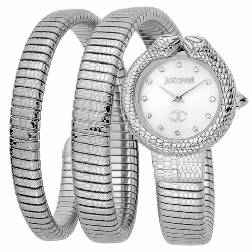 Just Cavalli JC1L162M0015 Glam Chic Snake Ladies Quartz Watch