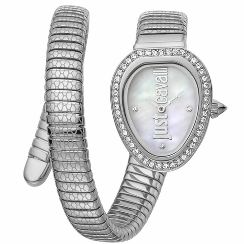 Just Cavalli JC1L167M0015 Serpente Solo Ladies Quartz Watch Just Cavalli JC1L167M0015 Serpente Solo Ladies Quartz Watch