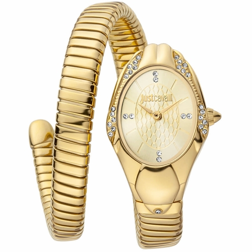 Just Cavalli JC1L183M0025 Glam Chic Snake Ladies Quartz Watch Just Cavalli JC1L183M0025 Glam Chic Snake Ladies Quartz Watch