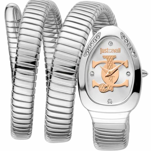 Just Cavalli JC1L228M0015 Snake Ladies Quartz Watch Just Cavalli JC1L228M0015 Snake Ladies Quartz Watch