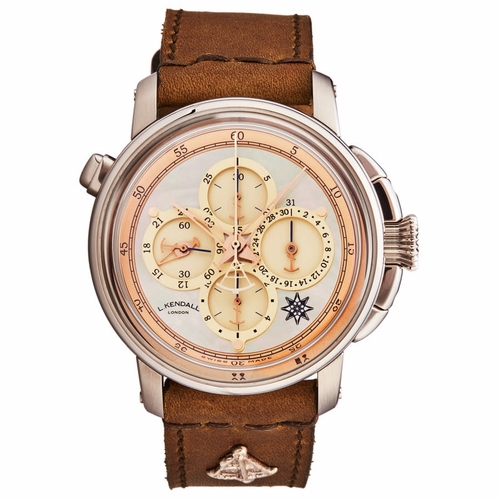Larcum Kendall K4-004 K4 Mens Chronograph Automatic Watch Larcum Kendall K4-004 K4 Mens Chronograph Automatic Watch