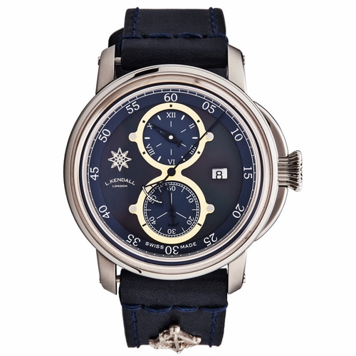 Larcum Kendall K5-001 K5 Mens Chronograph Automatic Watch Larcum Kendall K5-001 K5 Mens Chronograph Automatic Watch