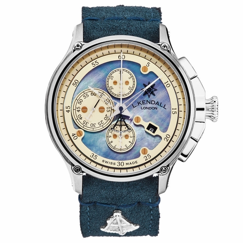Larcum Kendall K8-003B K8 Mens Chronograph Automatic Watch Larcum Kendall K8-003B K8 Mens Chronograph Automatic Watch