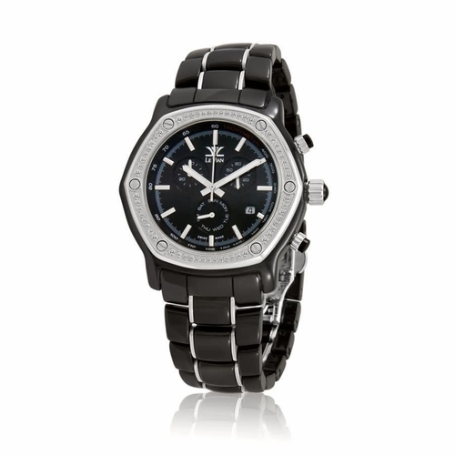 Le Vian ZAG 260 Unisex Chronograph Quartz Watch Le Vian ZAG 260 Unisex Chronograph Quartz Watch