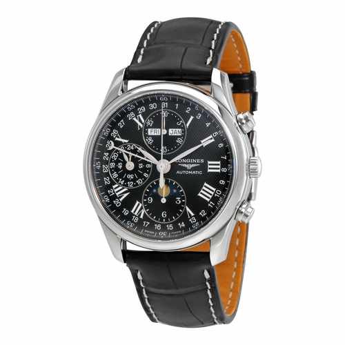 Longines L2.673.4.51.7 Master Collection Complete Calendar Mens Chronograph Automatic Watch