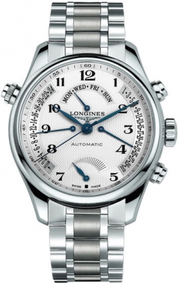 Longines L2.716.4.78.6 Master Retrograde Mens Automatic Watch