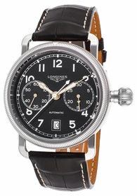 Longines L2.783.4.53.2 Heritage Mens Chronograph Automatic Watch